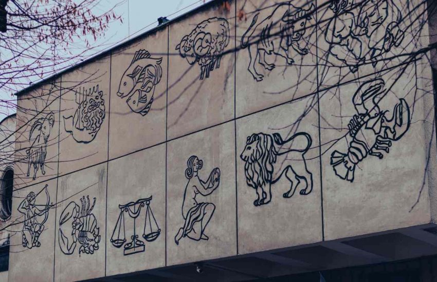 Mural sa znakovima zodijaka